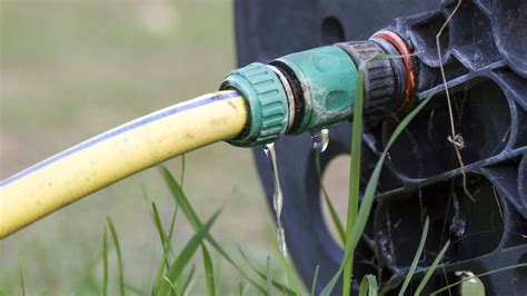 why does my garden hose leak at the connection|How to Fix a Leaking Garden Hose Connection: Quick。